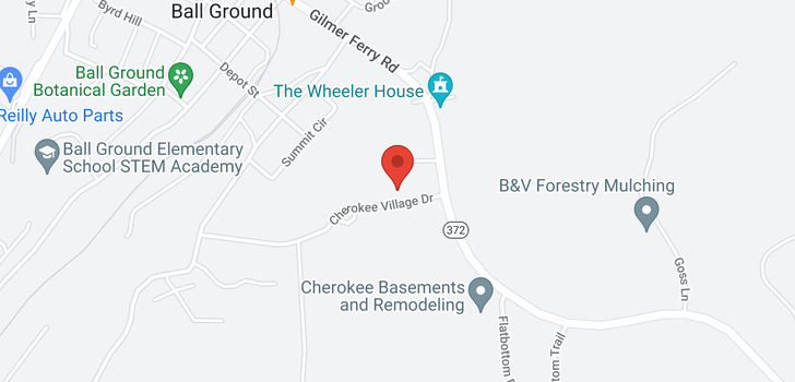 map of 141 Cherokee Village Drive